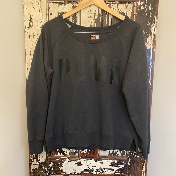EUC Puma double black sweatshirt. Size XL. No flaws. - Picture 1 of 7